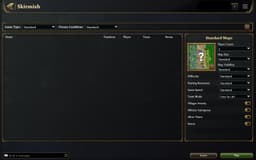 Bug: Skirmish UI Missing?